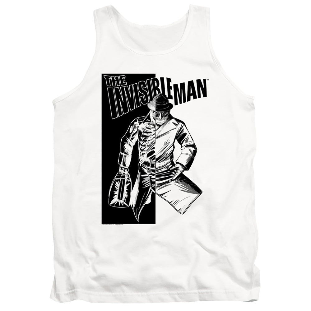 Men's The Invisible Man Who Am I Tank Top
