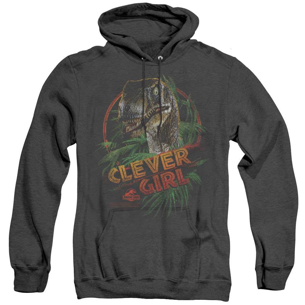 Men's Jurassic Park Clever Girl Heather Pullover Hoodie