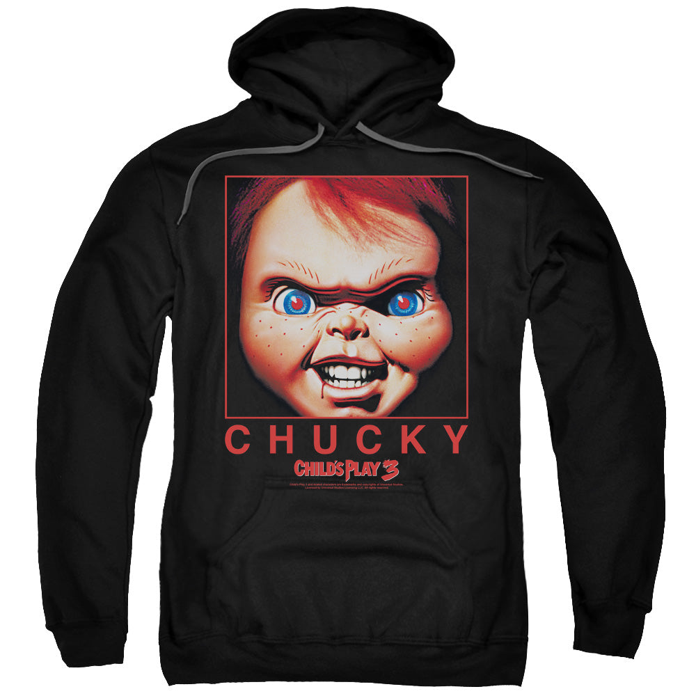 Men's Childs Play 3 Chucky Squared Pullover Hoodie