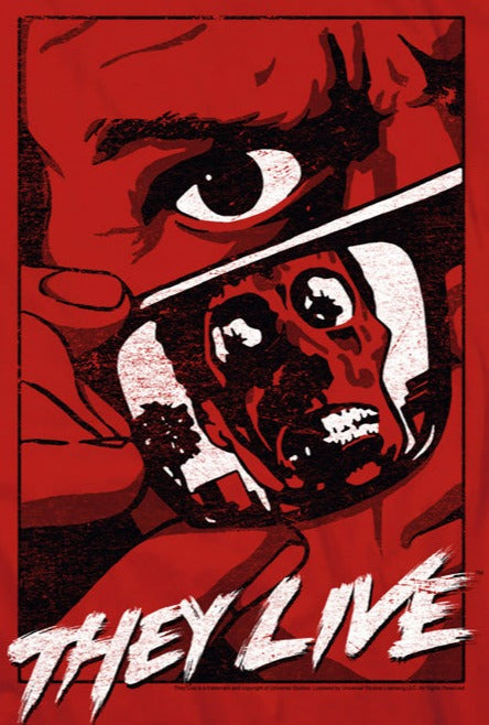 They Live Graphic Poster Tee