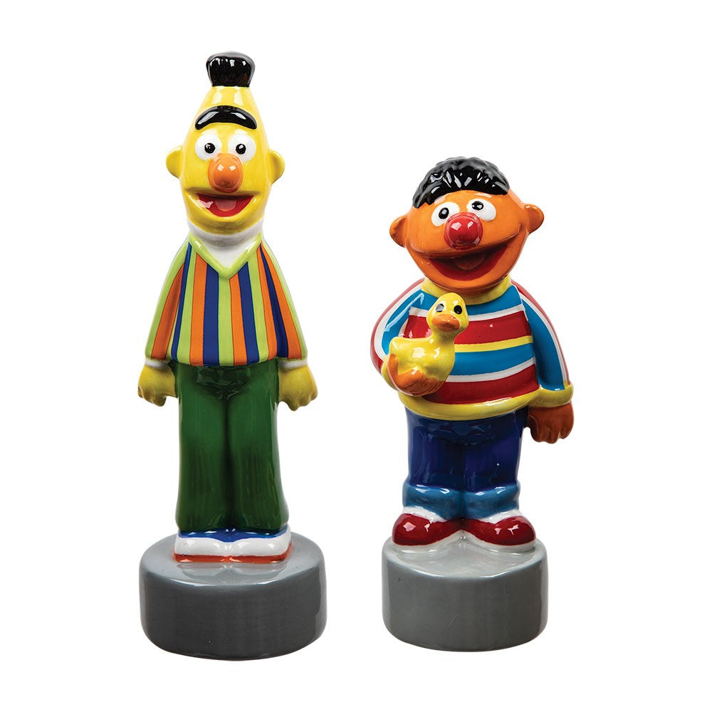 Sesame Street Bert & Ernie Sculpted Ceramic Salt & Pepper Set