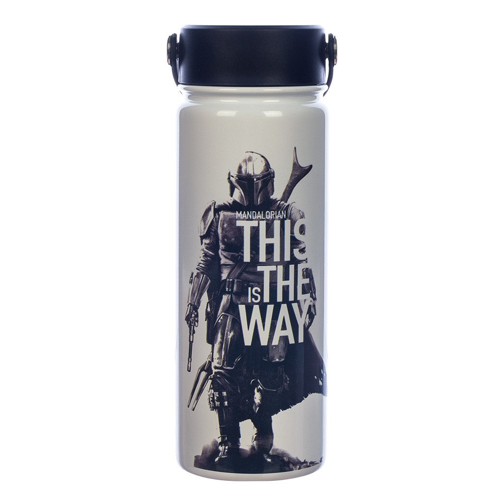 Star Wars The Mandalorian Grogu Snack Time 24 Oz Single Wall Plastic Water  Bottle