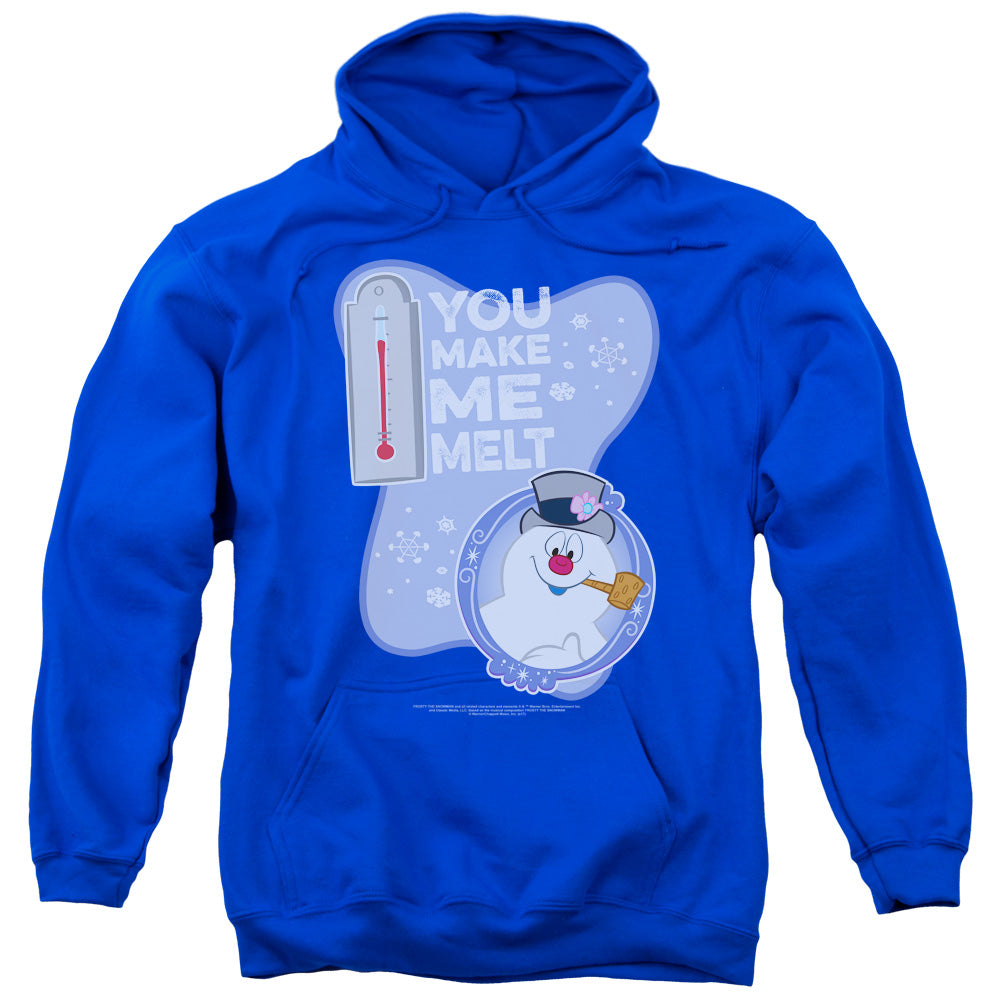 Men's Frosty The Snowman Melt Pullover Hoodie