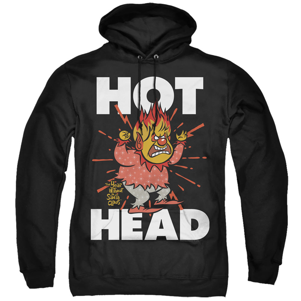 Men's The Year Without A Santa Claus Hot Head Pullover Hoodie