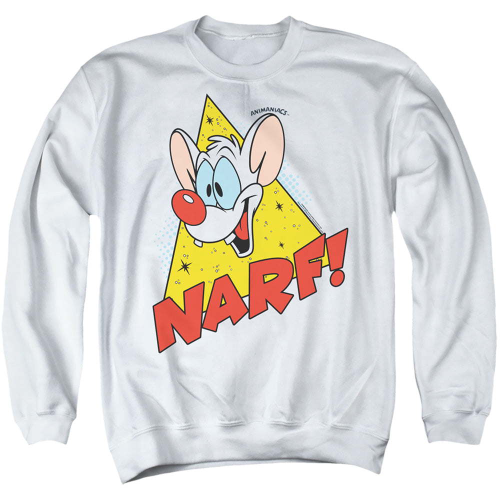 Men's Pinky And The Brain Narf Crewneck Sweatshirt
