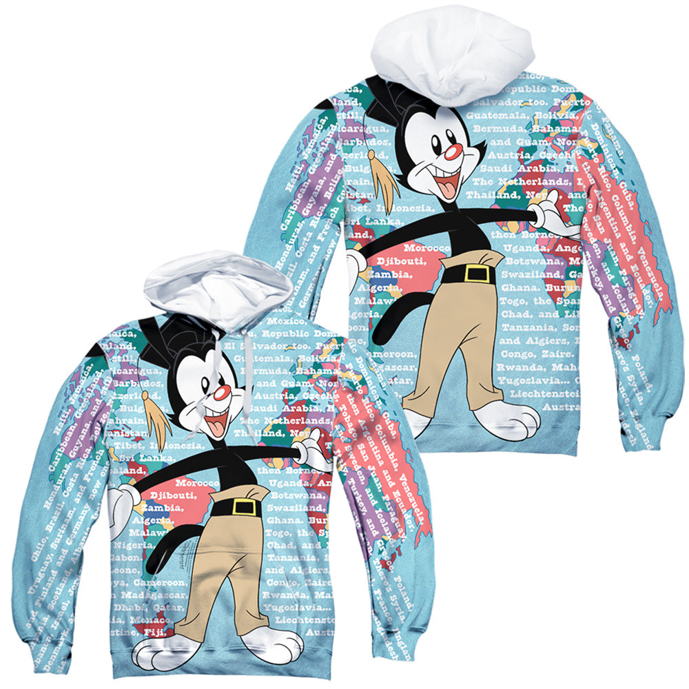 Animaniacs Yakko World Sublimated Pullover Hoodie
