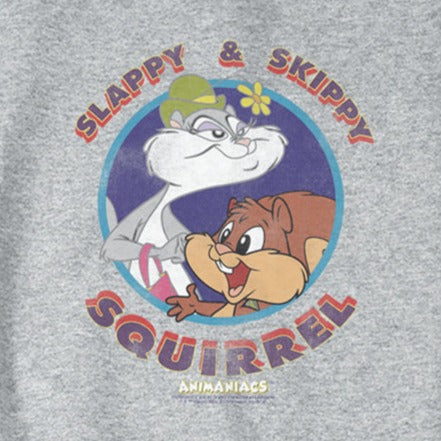 Men's Animaniacs Slappy And Skippy Squirrel Crewneck Sweatshirt