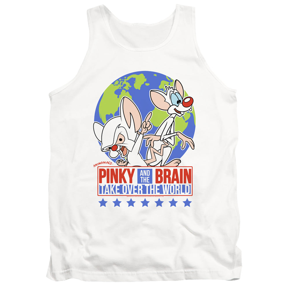 Men's Pinky And The Brain Campaign Tank Top