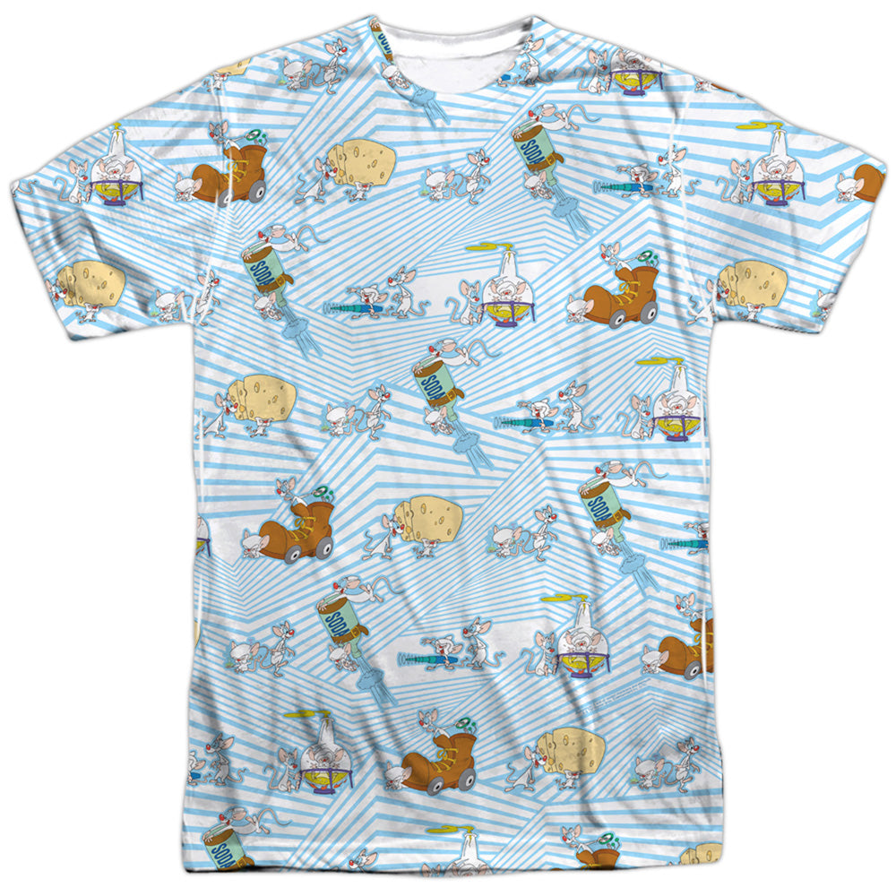 Men's Pinky And The Brain Experiments Sublimated Tee