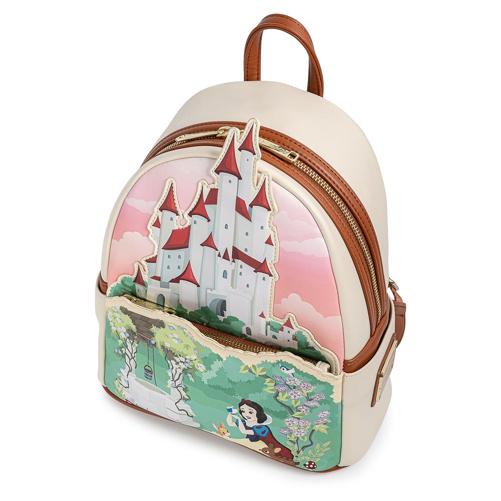 Loungefly Disney Snow White Castle Scene Mini Backpack