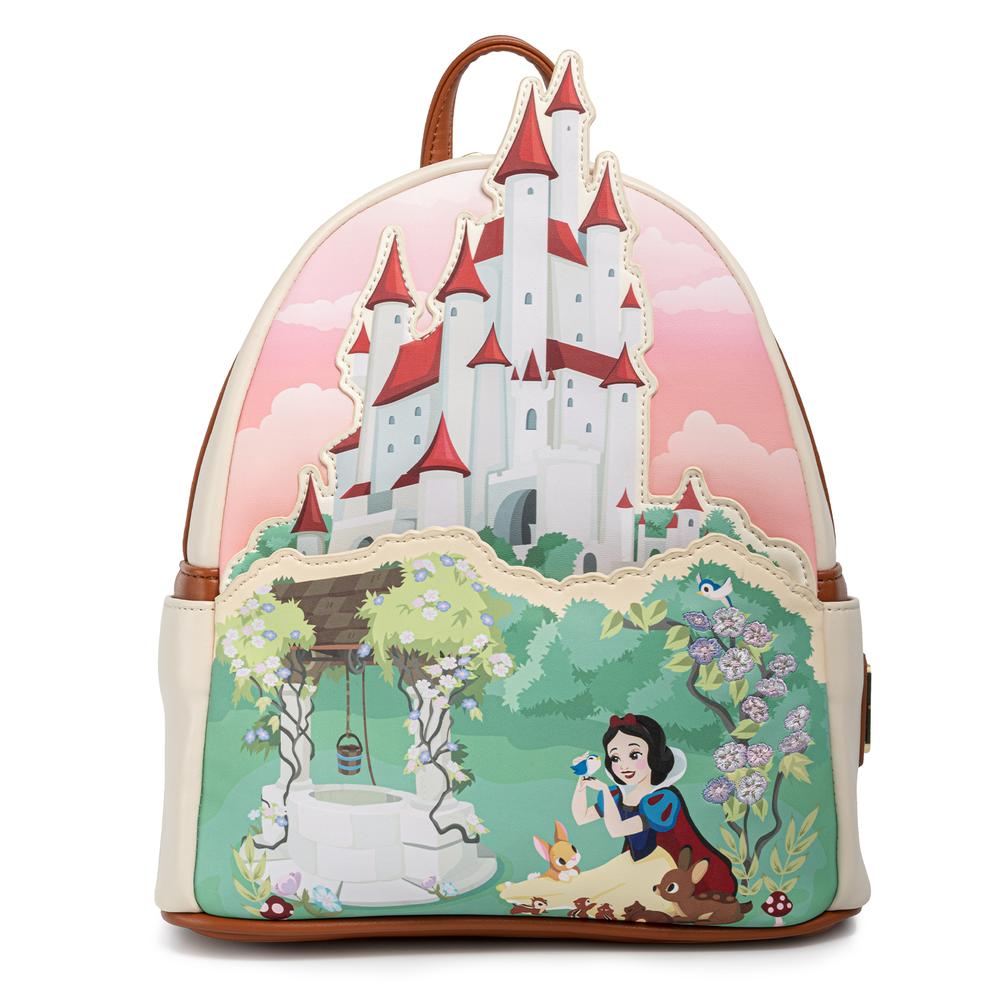 Loungefly Disney Snow White Castle Scene Mini Backpack