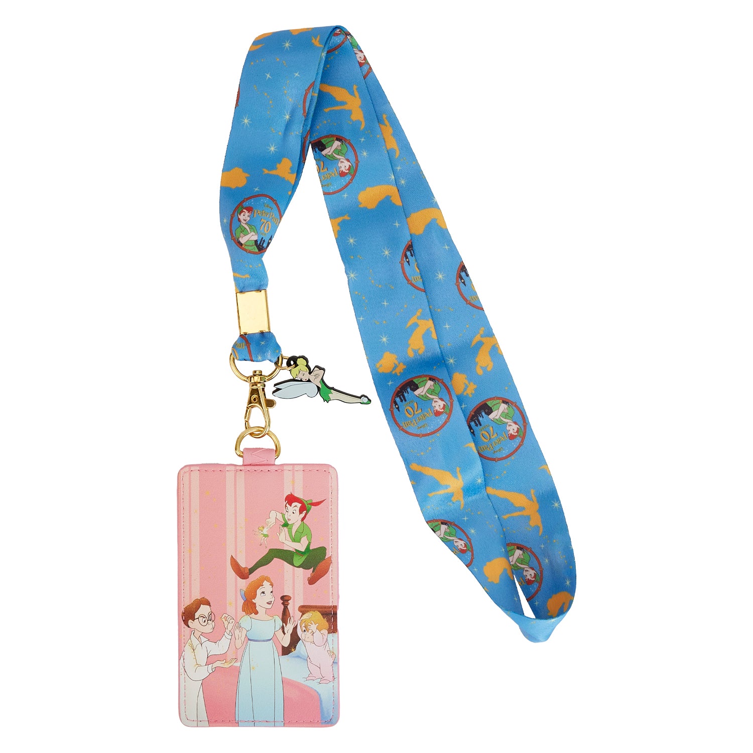 Loungefly Disney Peter Pan You Can Fly 70th Anniversary Lanyard with Card Holder