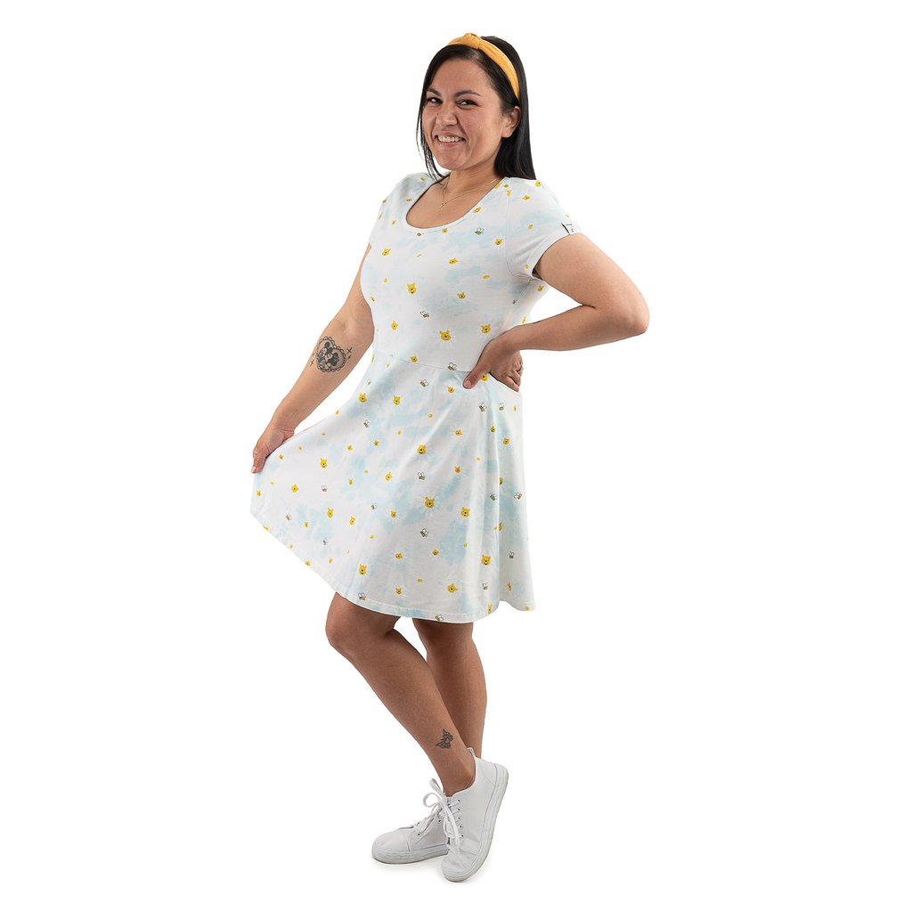 Loungefly Disney Winnie The Pooh Daisy Skater Dress