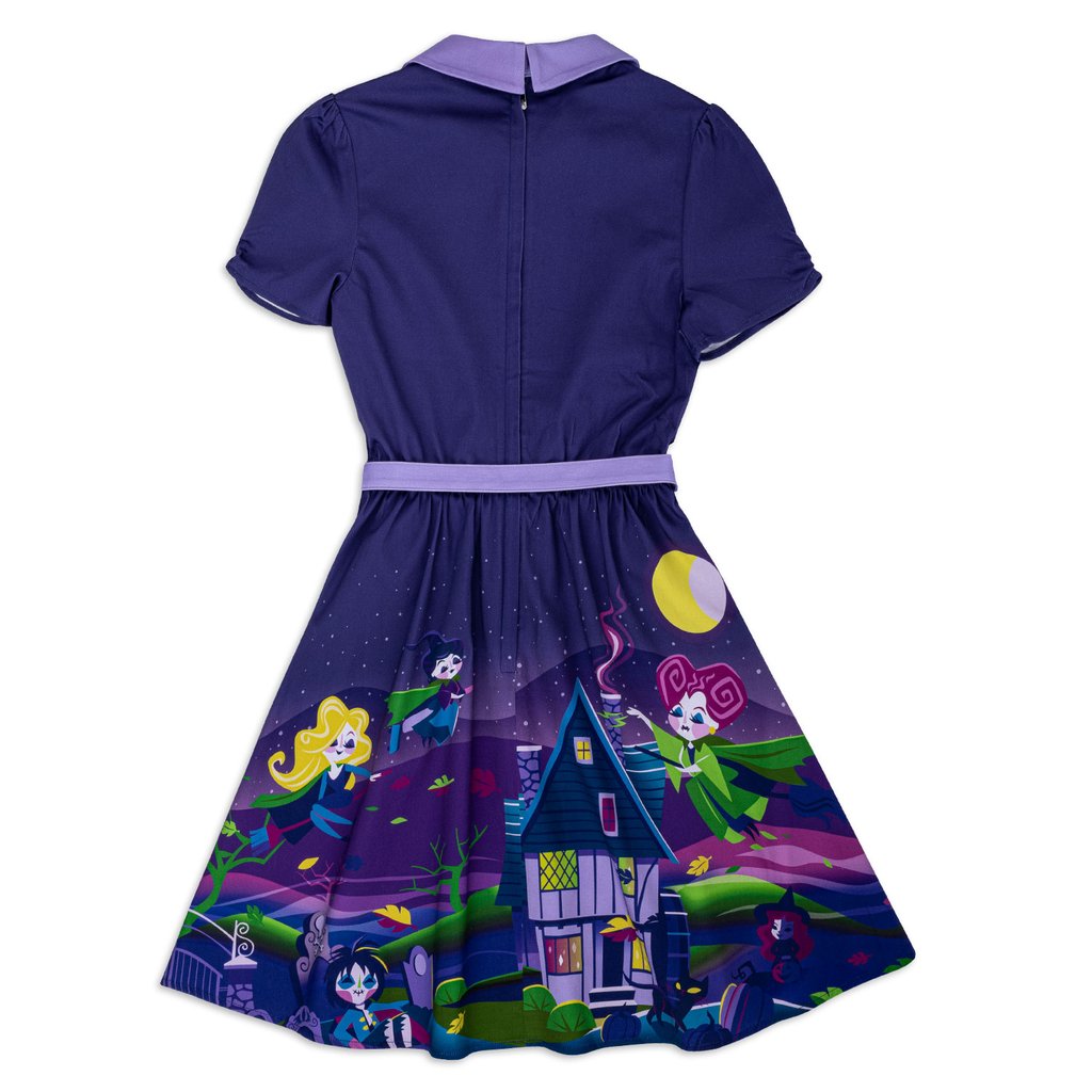 Stitch Shoppe By Loungefly Disney Hocus Pocus “Gemma” Dress
