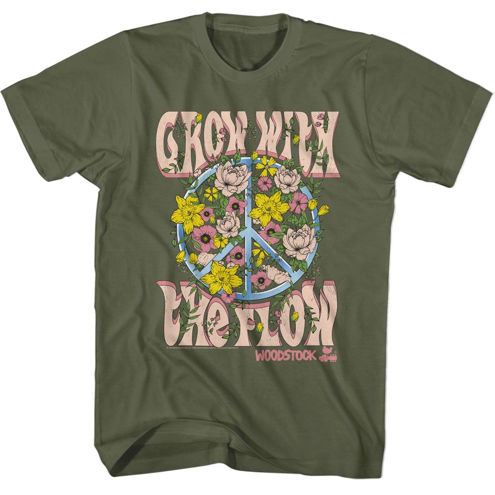 Woodstock Grow With The Flow T-Shirt