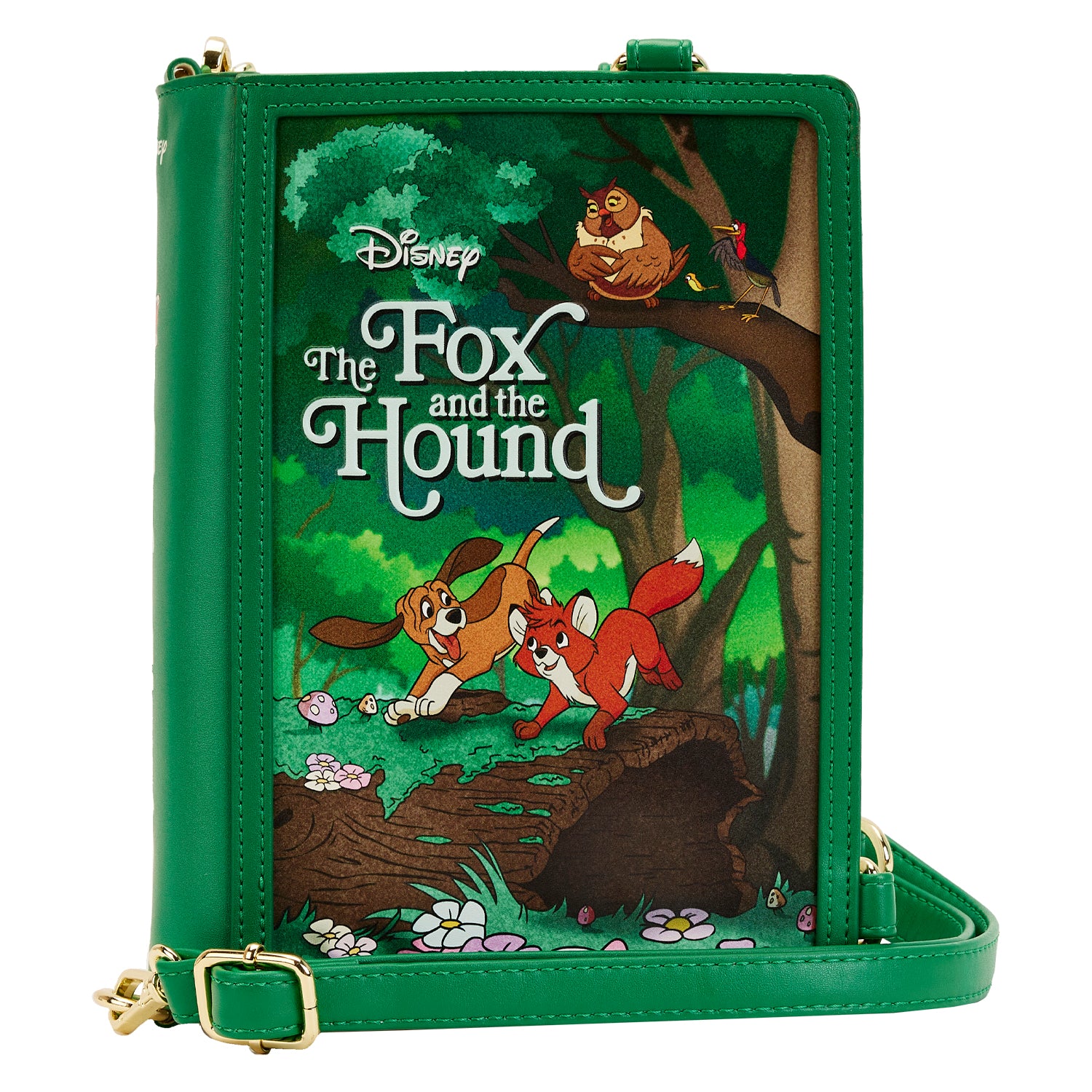 Loungefly Disney Fox and the Hound Convertible Crossbody