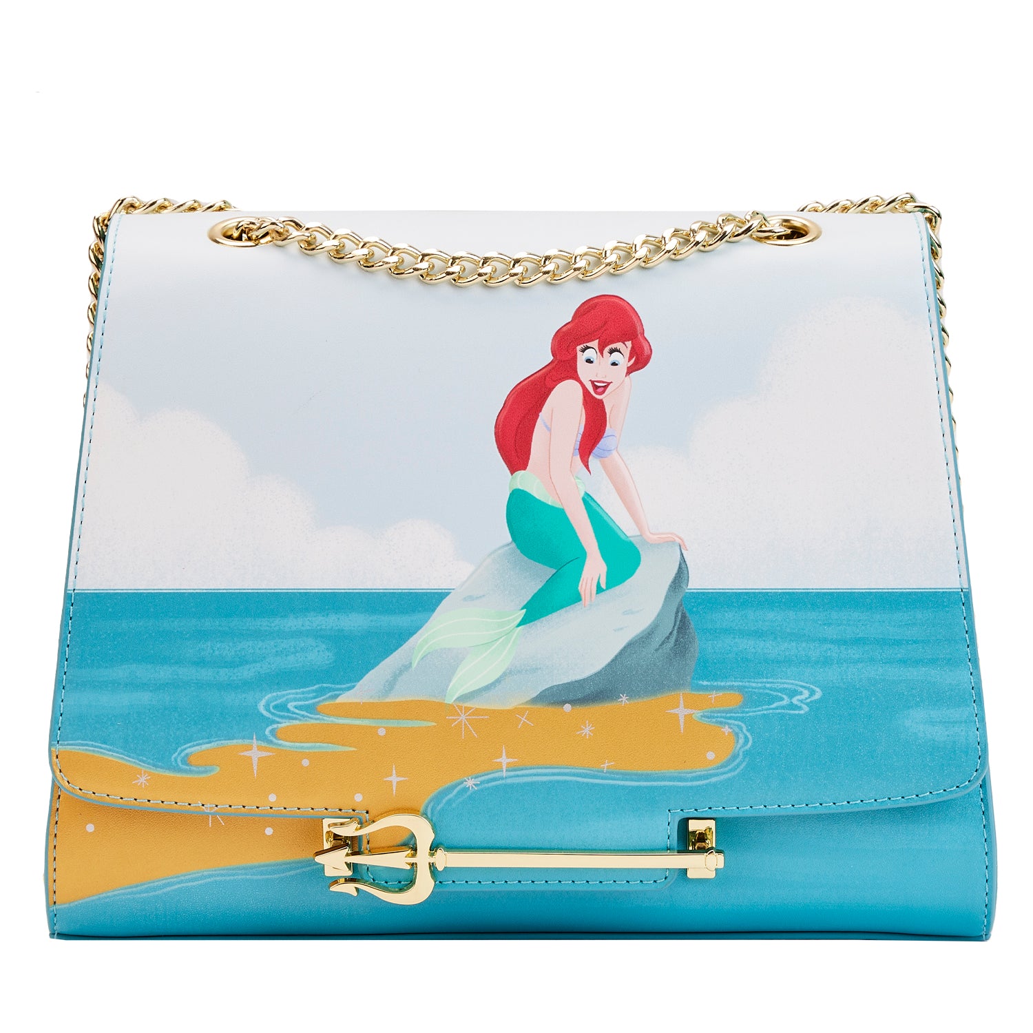 Loungefly Disney Little Mermaid Tritons Gift Crossbody