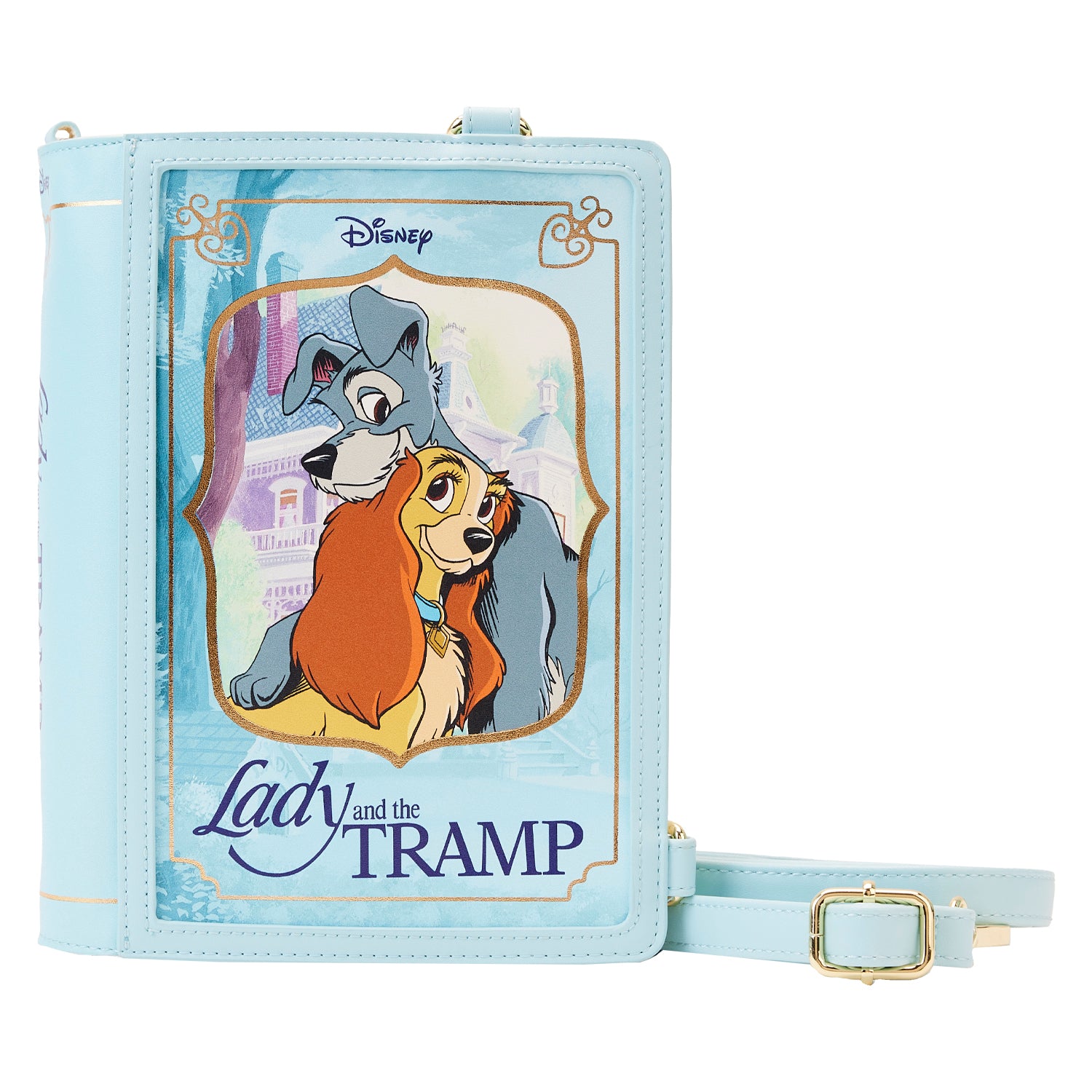 Loungefly Disney Lady and the Tramp Classic Book Convertible Mini Backpack
