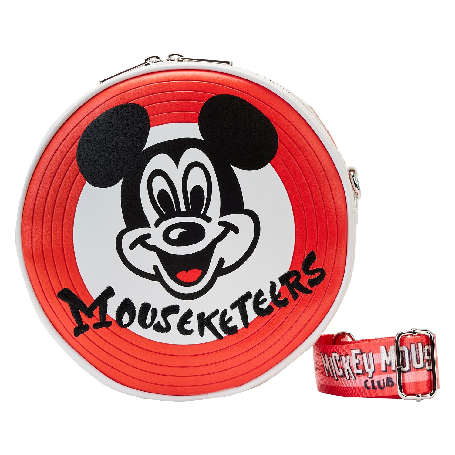 Loungefly Disney 100th Anniversary Mickey Mouseketeers Ear Holder Crossbody