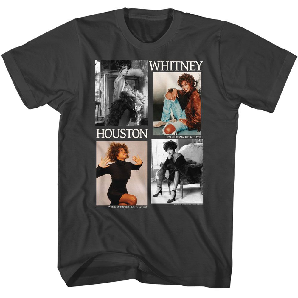 Whitney Houston Blocks T-Shirt
