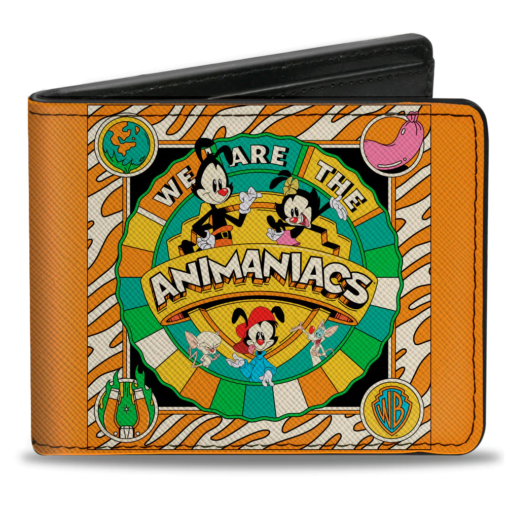 Animaniacs We Are The Animaniacs Bi-Fold Wallet Blue Culture Tees