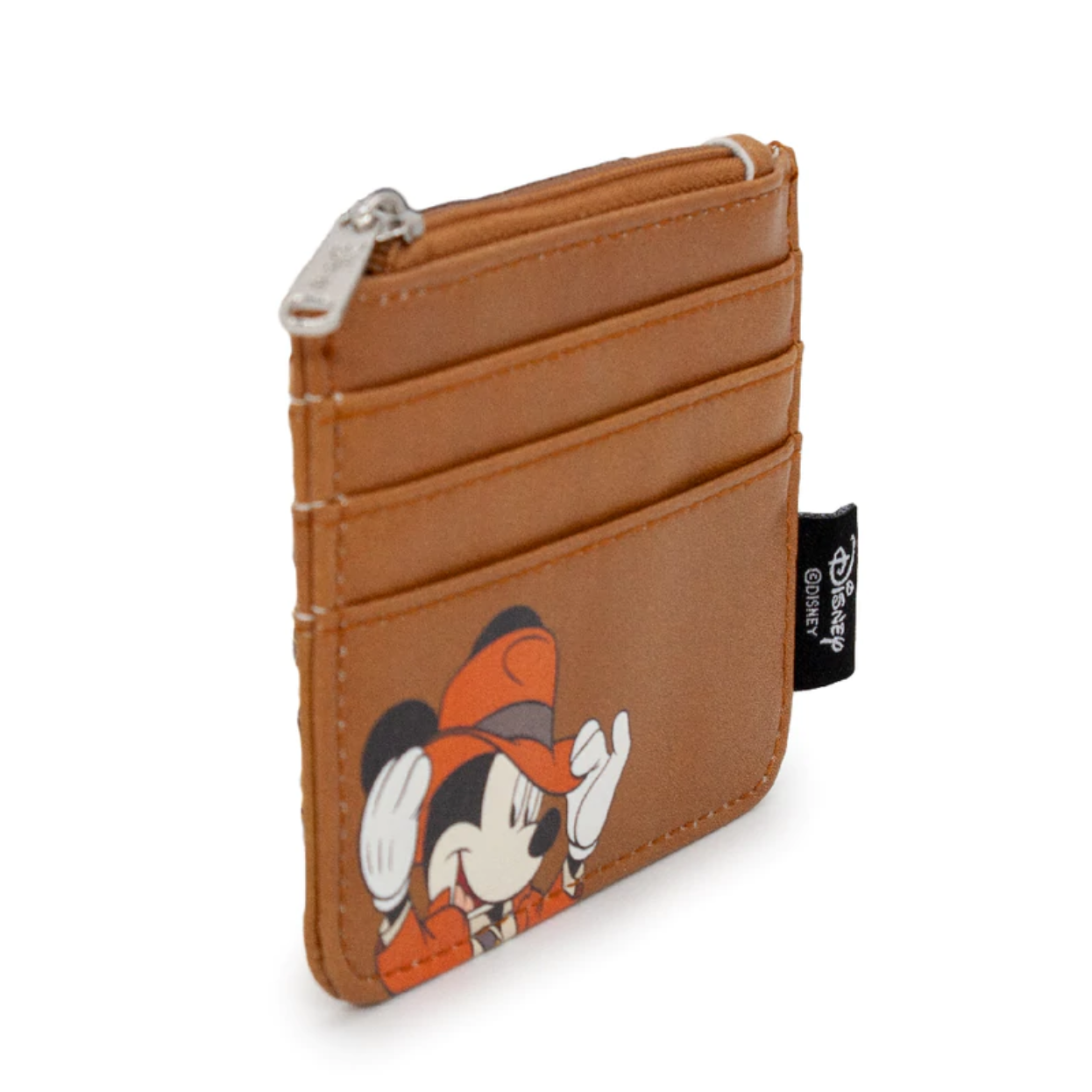 Disney Mickey Mouse Glasses Zip Around Wallet