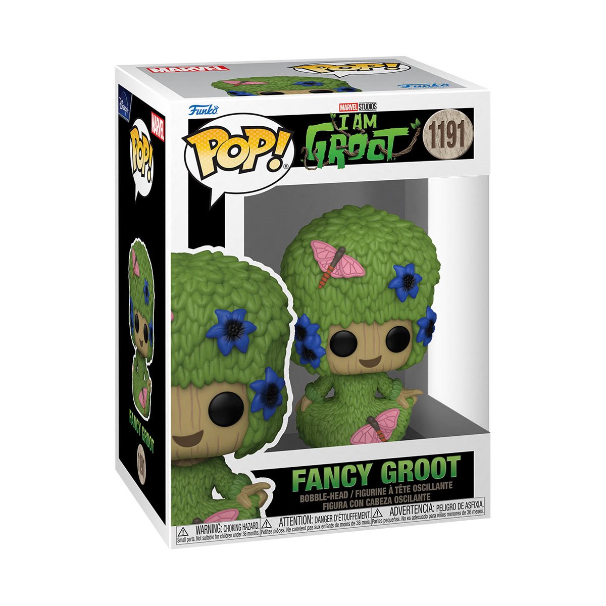 Funko Pop! I Am Groot Fancy Groot Vinyl Figure #1191