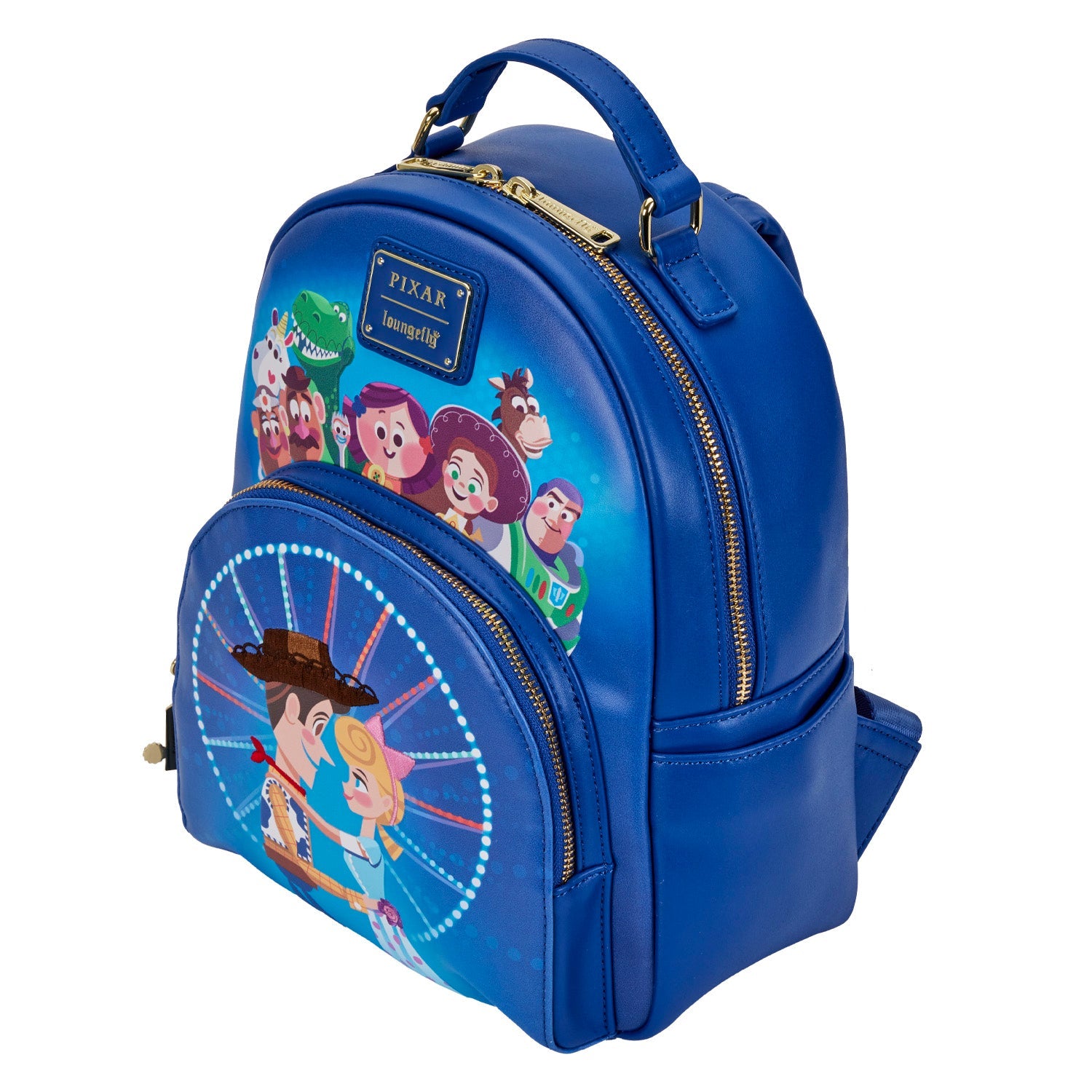 Loungefly Pixar Toy Story Woody Bo Peep Mini Backpack.  Available at Blue Culture Tees!