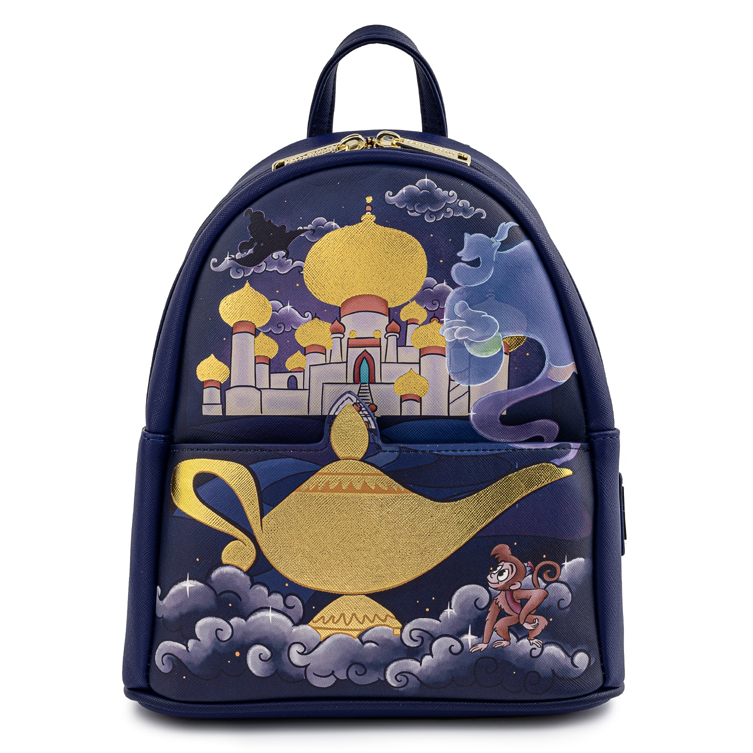 Loungefly Disney Aladdin Jasmine Castle Mini Backpack | Blue Culture Tees