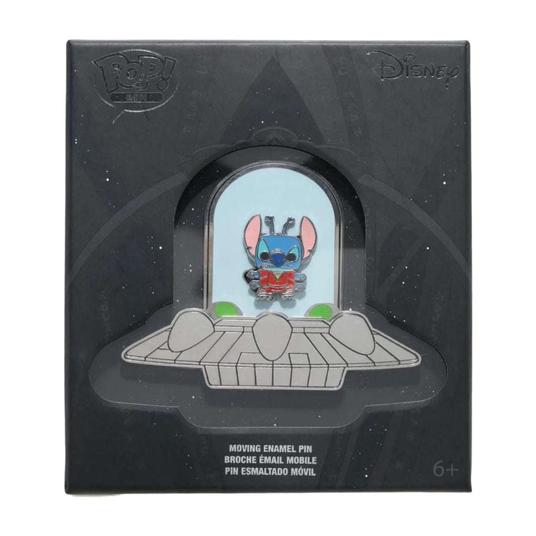 Loungefly Disney Lilo and Stitch Experiment 626 Capsule 3" Collector Box Pin LE 1000
