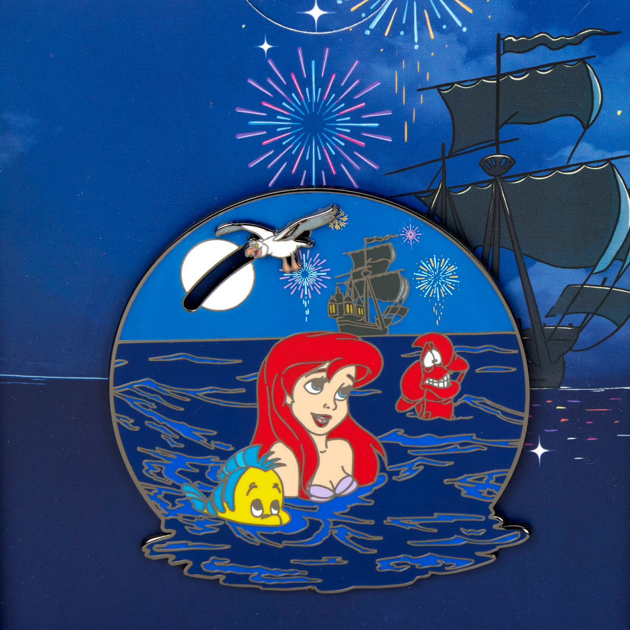 Loungefly Disney The Little Mermaid 3" Collector Pin Box - LE 1600 pcs