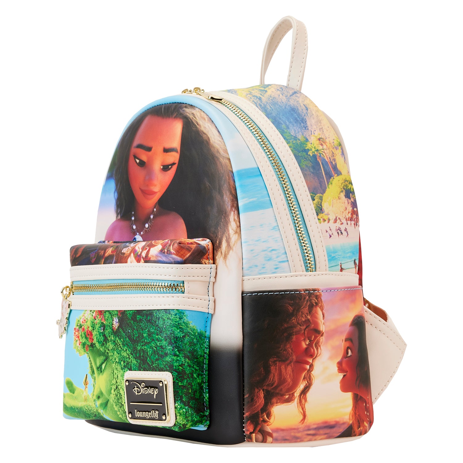 Loungefly Disney Moana Princess Scene Series Mini Backpack | Blue Culture Tees