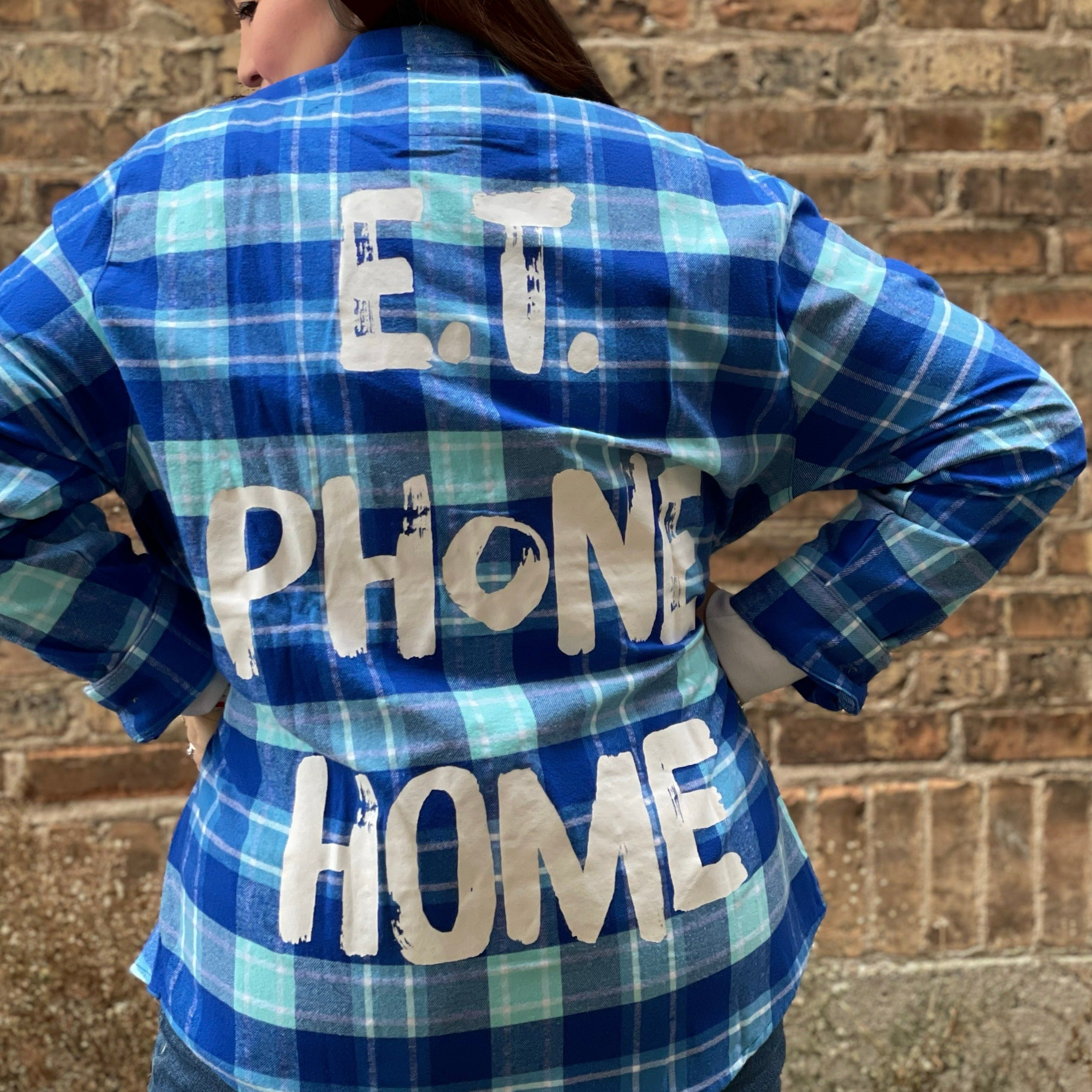 Cakeworthy E.T. Phone Home Flannel