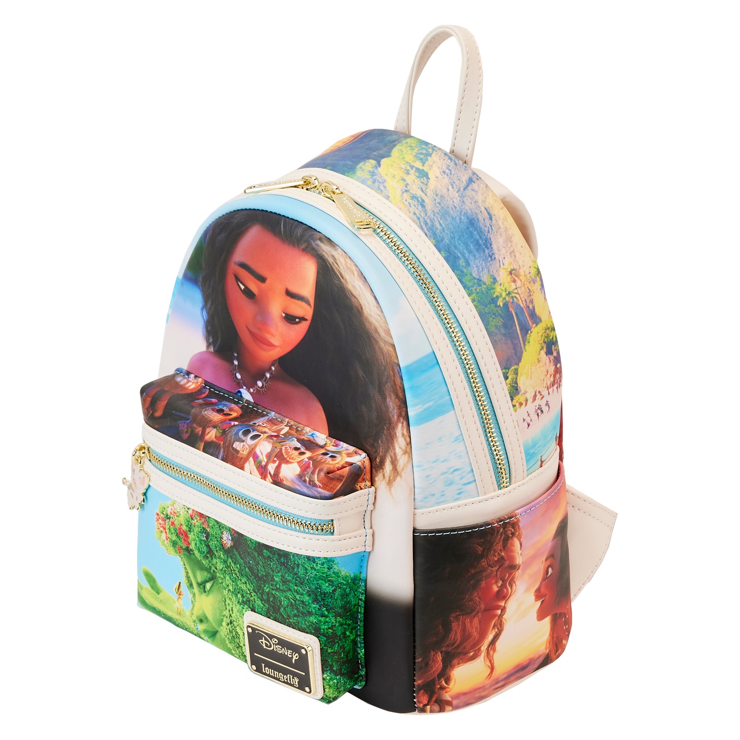 Loungefly Disney Moana Princess Scene Series Mini Backpack | Blue Culture Tees