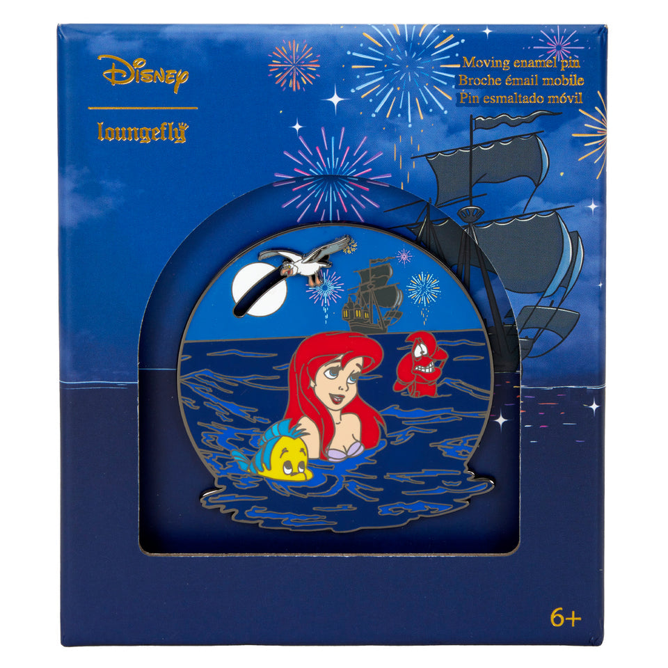 Loungefly Disney The Little Mermaid 3" Collector Pin Box - LE 1600 pcs