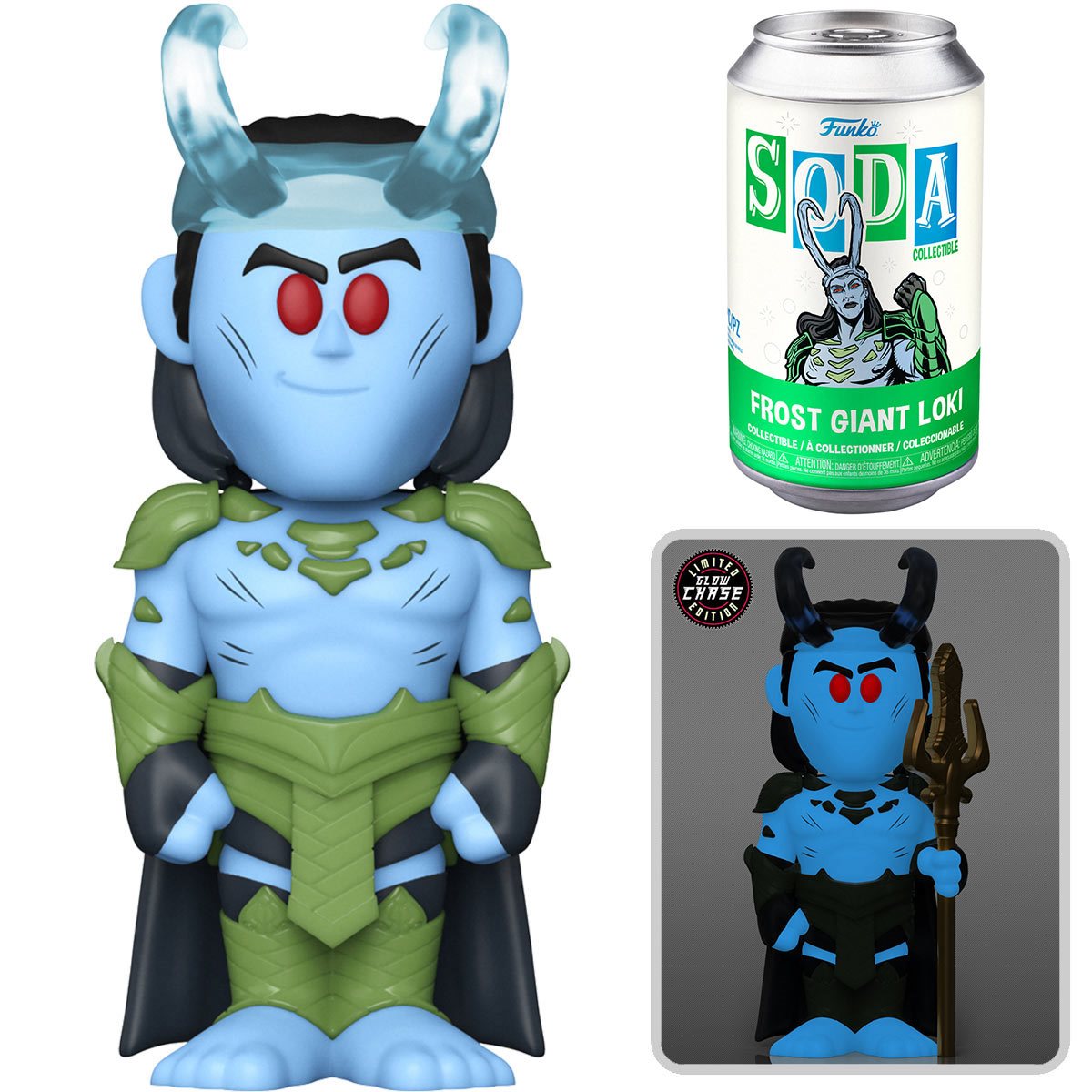 Funko Soda! Marvel's What If Loki Frost Giant Soda Figure