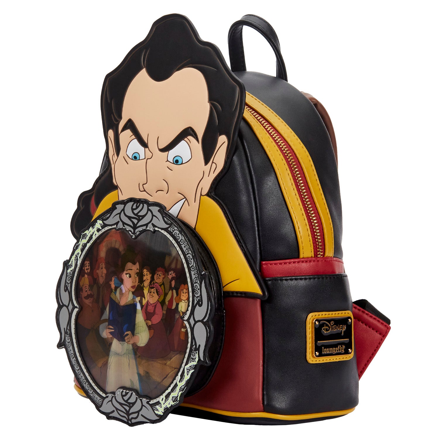 Loungefly Disney Villains Scenes Series Gaston Mini Backpack