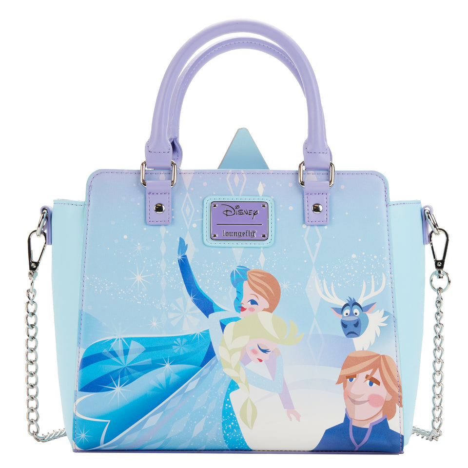 Loungefly Disney Frozen Princess Castle Crossbody | Blue Culture Tees