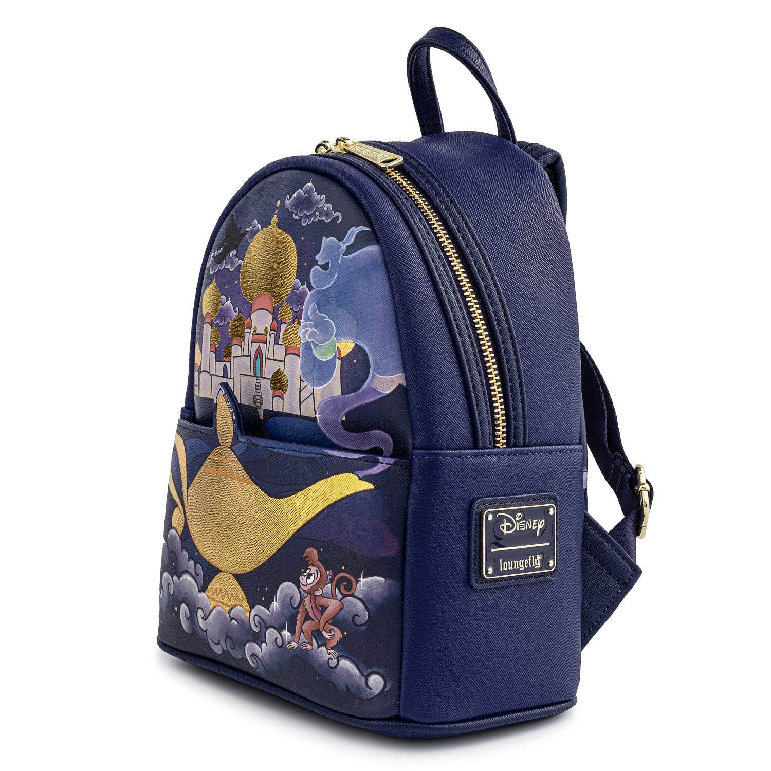 Loungefly Disney Aladdin Jasmine Castle Mini Backpack | Blue Culture Tees