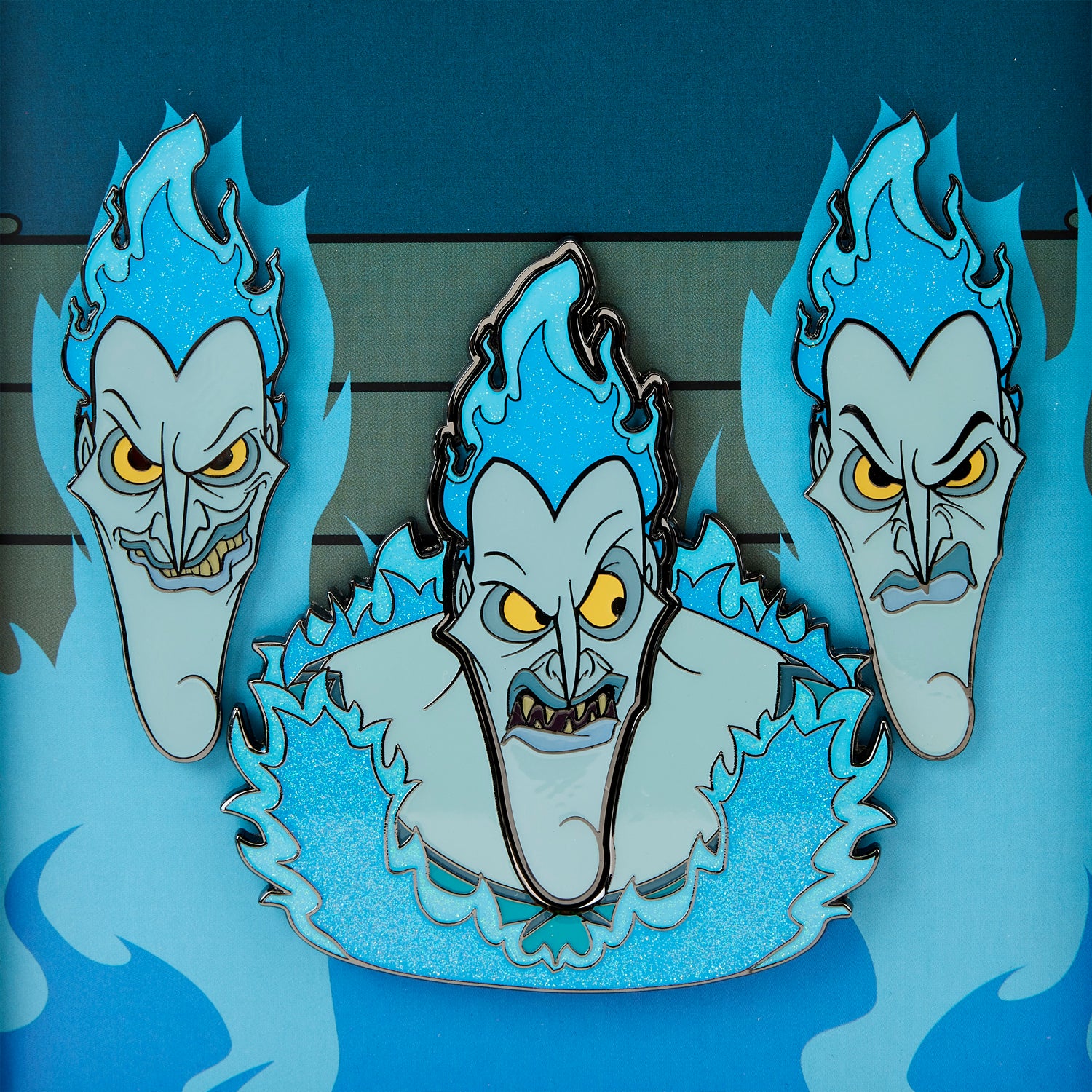 Loungefly Disney Hercules Hades Mixed Emotions 4 Piece Collector Box Pin