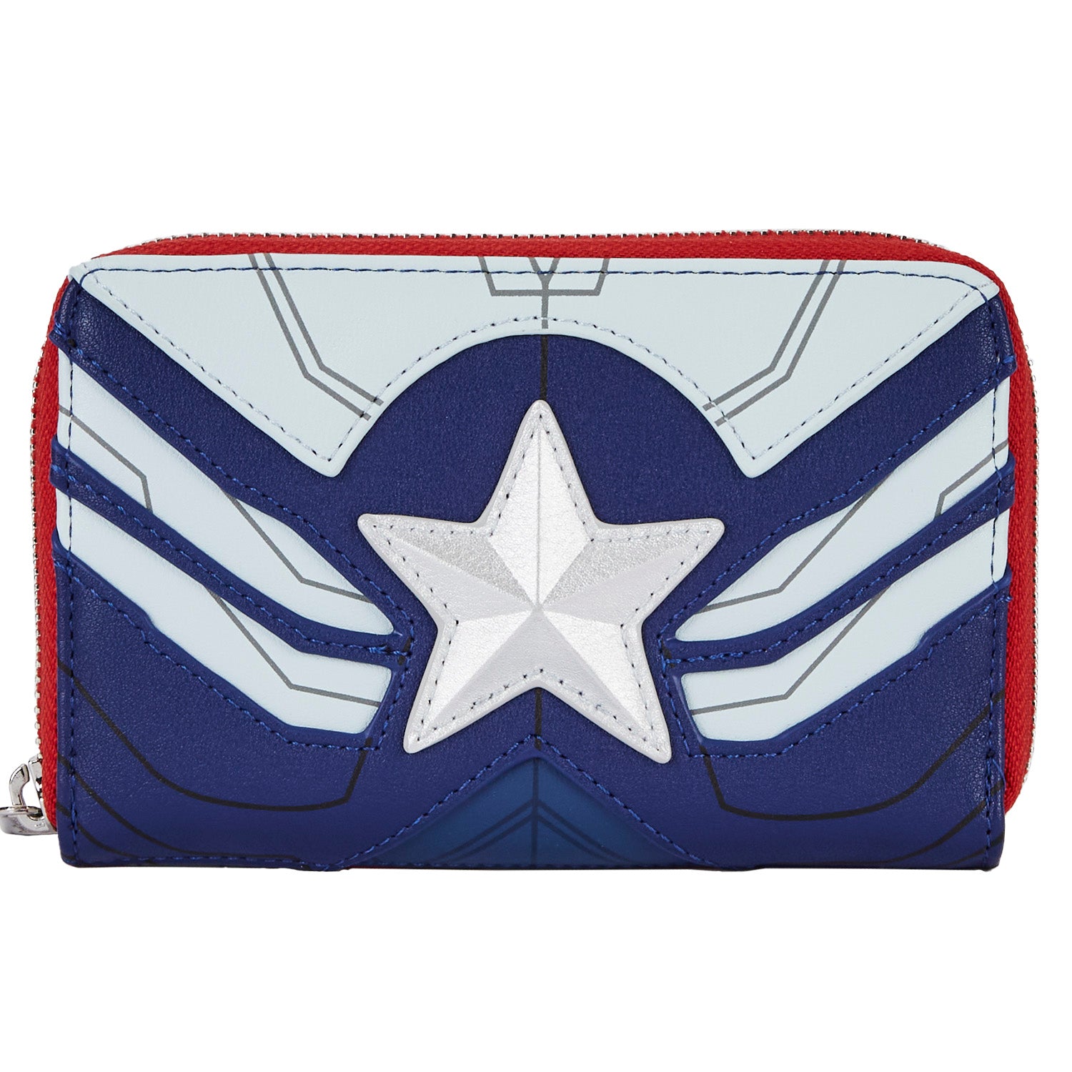 Loungefly Marvel Falcon Captain America Cosplay Ziparound Wallet