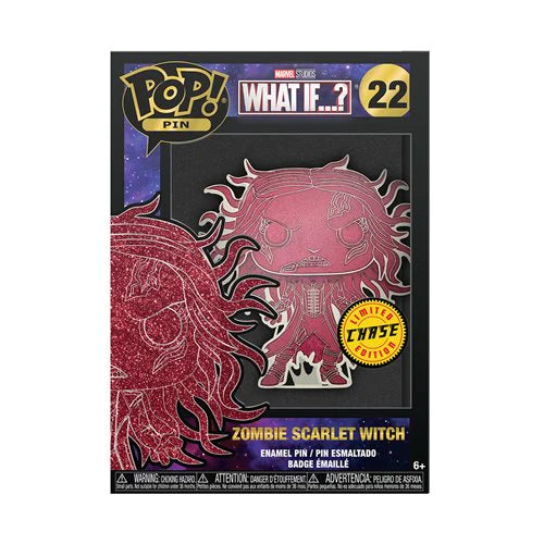Funko Pop! Marvel's What-If Zombie Wanda Maximoff Large Enamel Pin #22