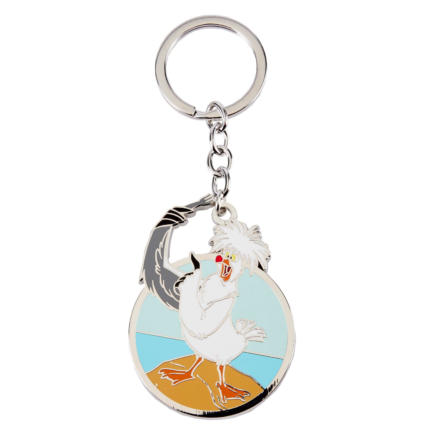 Loungefly Disney The Little Mermaid Scuttle Enamel Keychain.  Available at Blue Culture Tees!