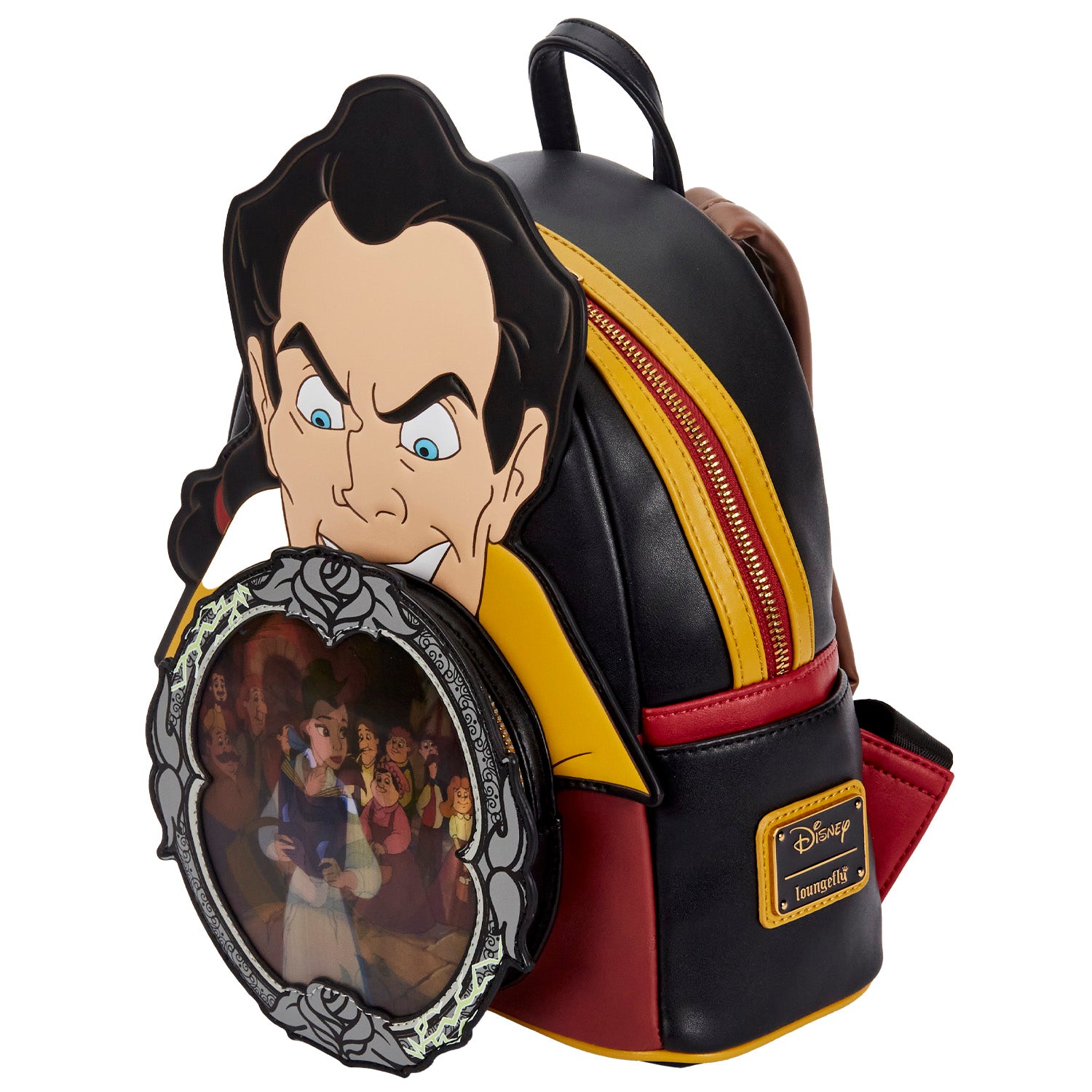 Loungefly Disney Villains Scenes Series Gaston Mini Backpack