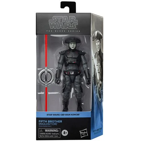 Star Wars The Black Series Fifth Brother (Inquisitor) 6-Inch Action Figure Blue Culture Tees