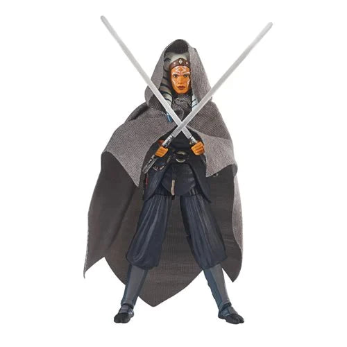 Star Wars The Vintage Collection 3 3/4-Inch Deluxe Ahsoka Tano and Grogu Action Figure Blue Culture Tees