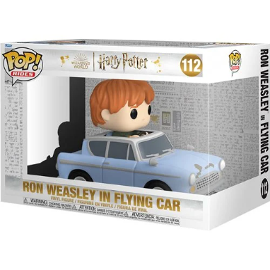 Funko Pop! Harry Potter and the Chamber of Secrets 20th Anniversary Ron in Flying Car Ride Vinyl Figure #112
