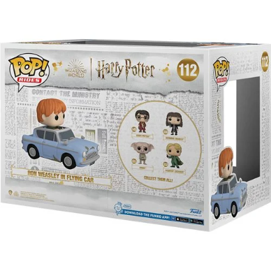 Funko Pop! Harry Potter and the Chamber of Secrets 20th Anniversary Ron in Flying Car Ride Vinyl Figure #112