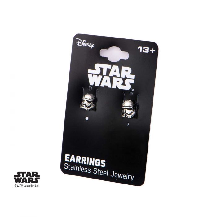 Star Wars Episode 7 Stormtrooper Stud Earrings