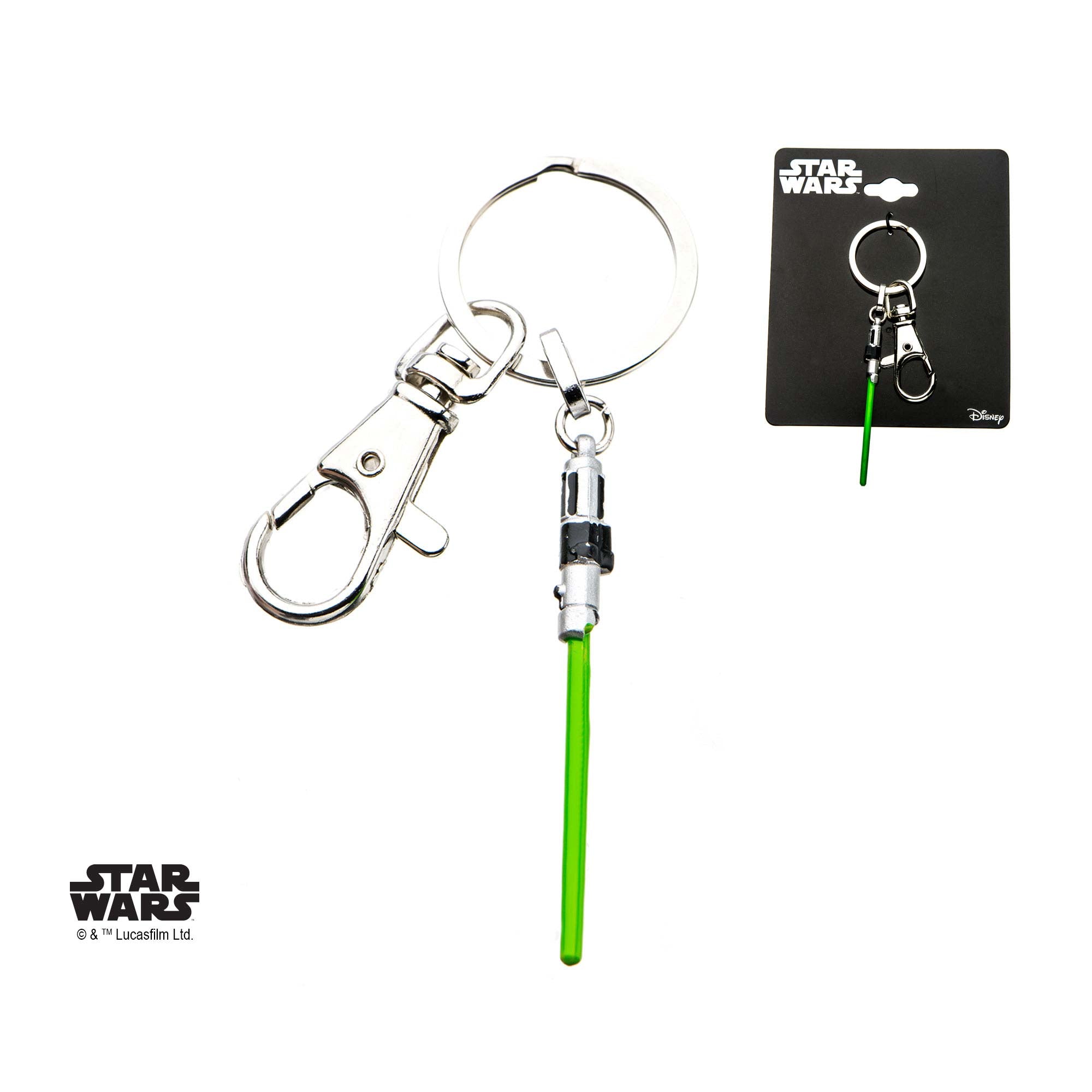 Star Wars Yoda Lightsaber Key Chain
